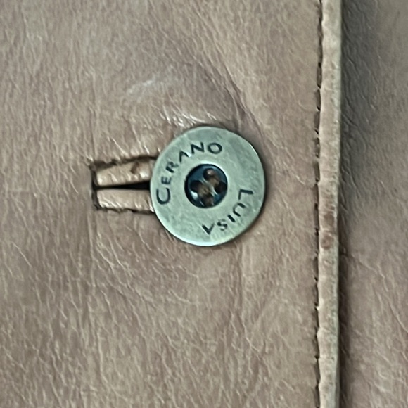 Luisa Cerano soft leather jacket size 38, US8 - Picture 14 of 15